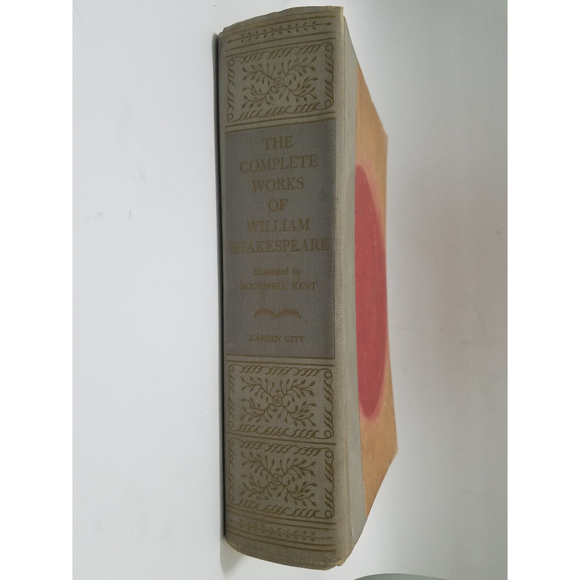The Complete Work Of William Shakespeare Copyrighted 1936 Published 1992 - Picture 3 of 8